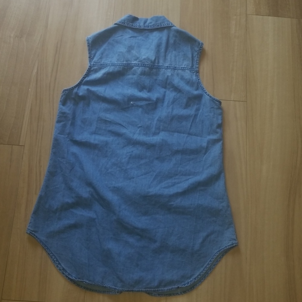 Jean button top - Picture 2 of 2